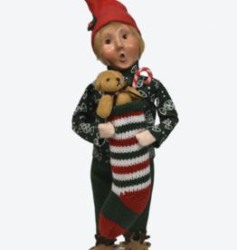 Byer's Choice Boy w/ Stocking