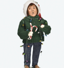 Byer's Choice Decorating Boy
