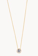 Spartina Dance Gem Necklace Gold