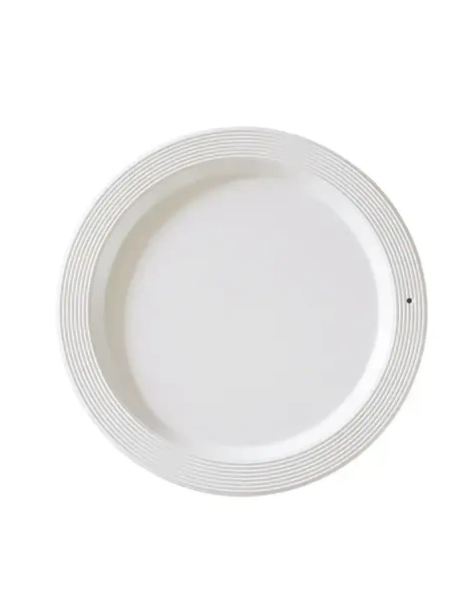 Nora Fleming Melamine Round Platter Pinstripes