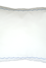 gerbrend Creations Pillow Interior Light Blue  Scallop 12x16