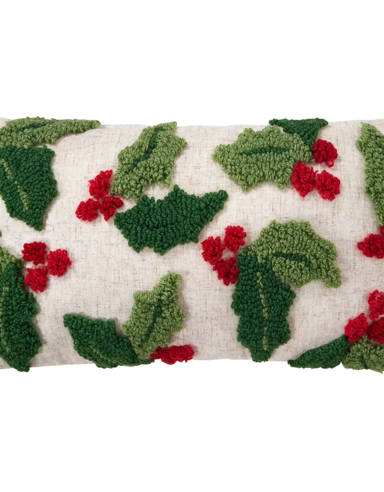Holly w/ Berries Pillow