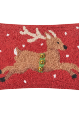 Pillow Reindeer w/ Real Bells