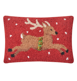 Pillow Reindeer w/ Real Bells