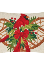 Woods Snowshoes Pillow