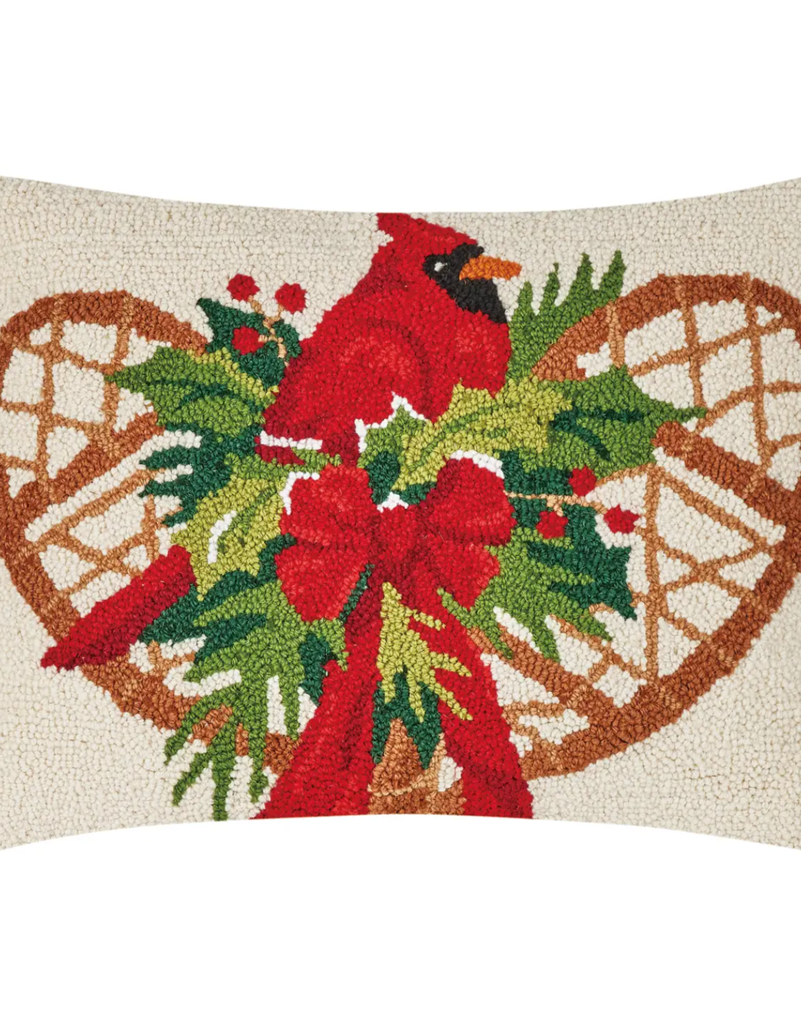 Woods Snowshoes Pillow