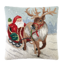 Hello Santa Pillow 18"