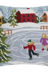 Skating Pond Pillow