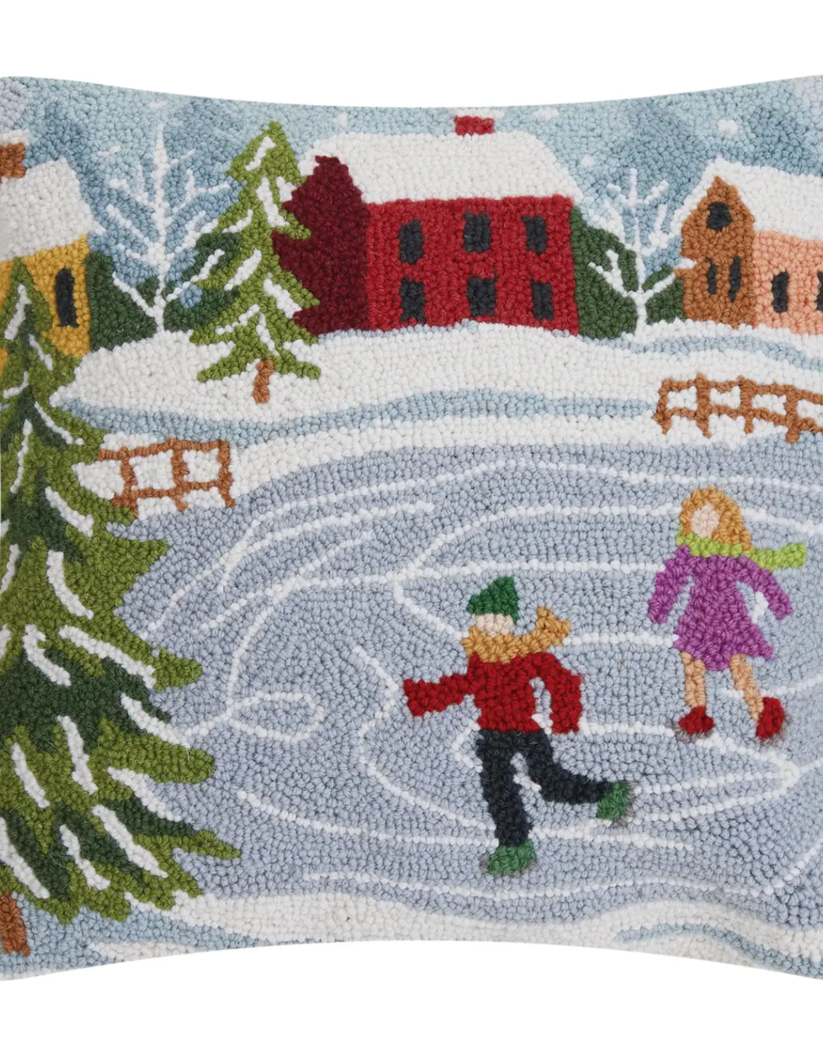 Skating Pond Pillow