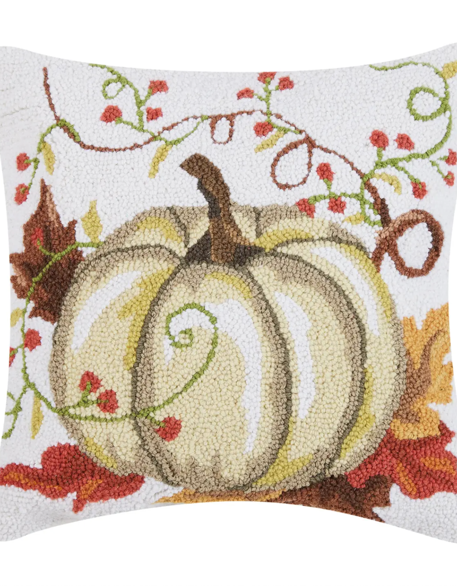 Pumpkins Cream Harvest Pillow
