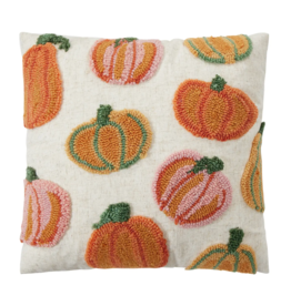 Pumpkins All Over Pillow