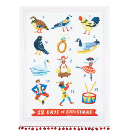 12 Days of Christmas Towel