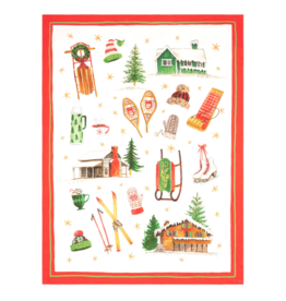 Sleds and Skis Towel