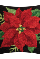 Small Pillow Poinsettia 10" xx