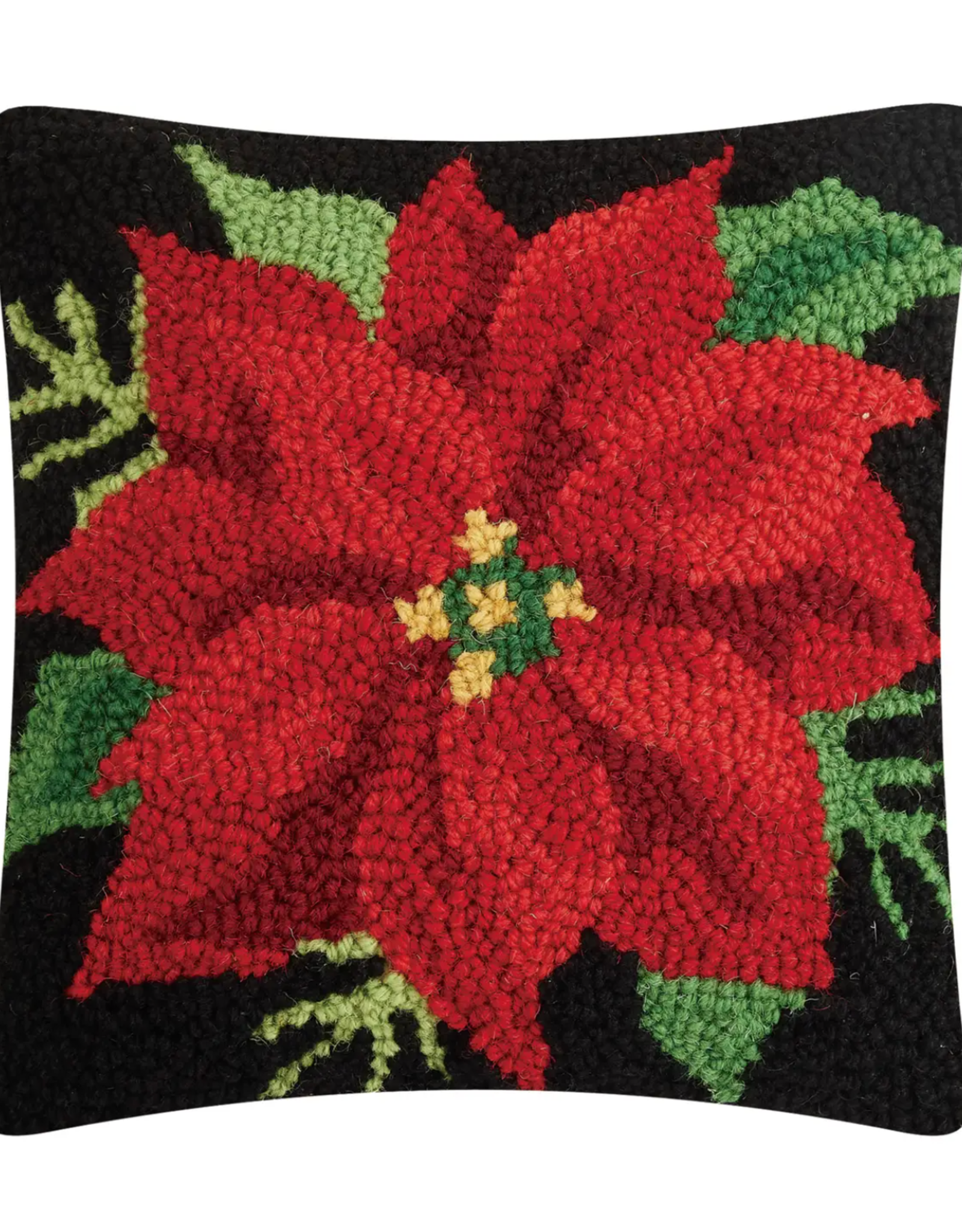Small Pillow Poinsettia 10" xx