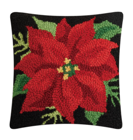 Small Pillow Poinsettia 10" xx