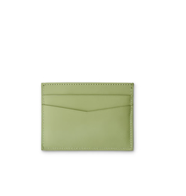 Boulevard Charlie Leather Card Holder Sage