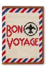 Smather's & Branson Passport Case Bon Voyage