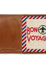 Smather's & Branson Passport Case Bon Voyage
