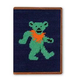 Smather's & Branson Passport Case Dancing Bear