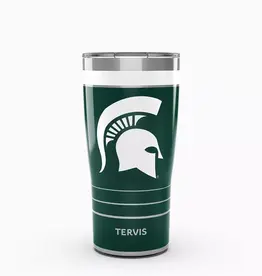 Tervis Tumbler 20oz  Stainless Michigan State Helmet