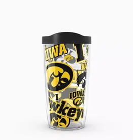 Tervis Tumbler 16oz/lid Iowa Hawkeyes Allover xx