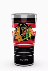 Tervis Tumbler 20oz/lid Stainless Blackhawks Hype Stripes