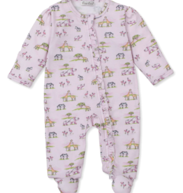 Kissy Kissy Footie Pink Jungle Safari