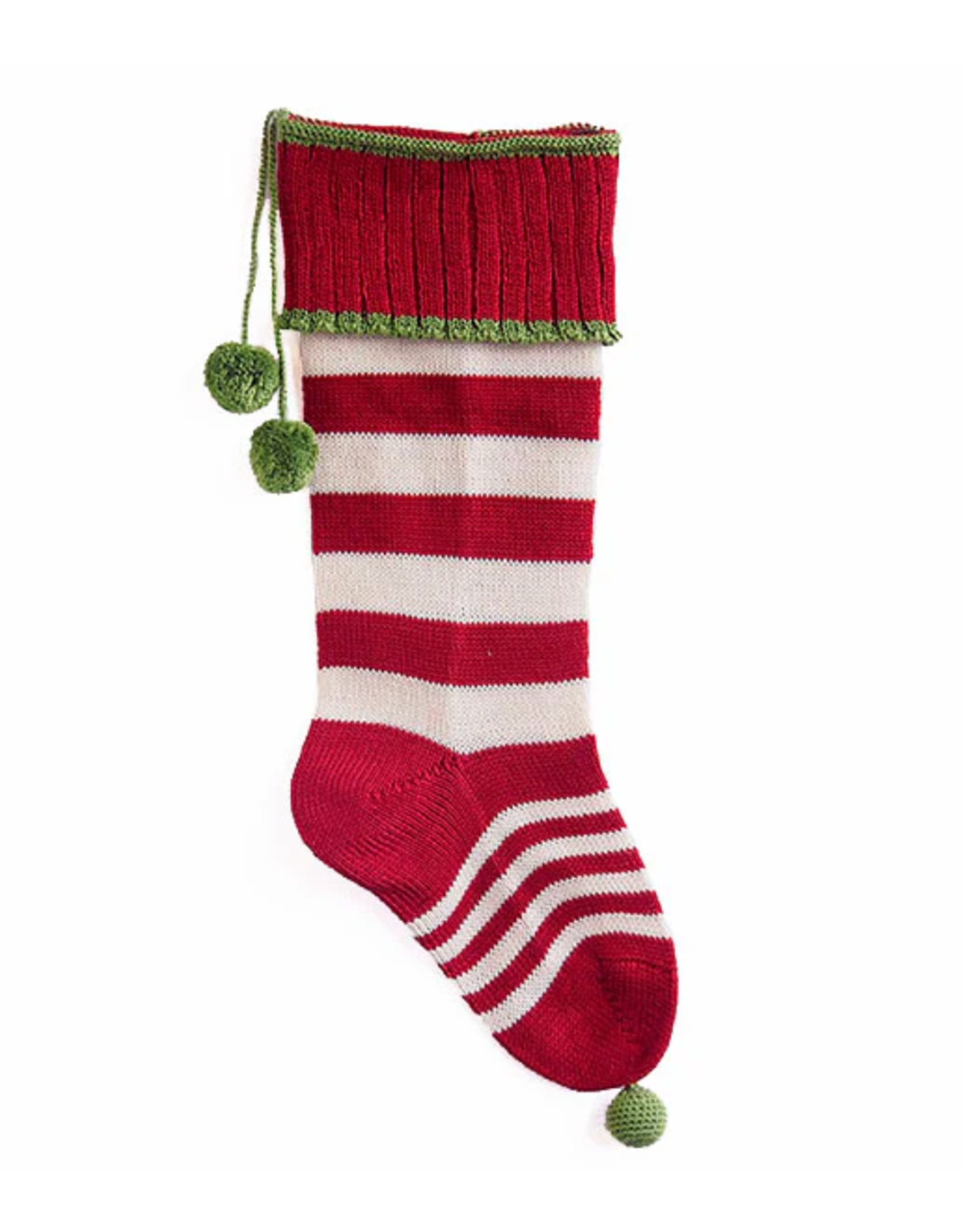 Melange Stocking Candy Striped