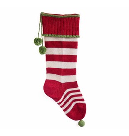 Melange Stocking Candy Striped