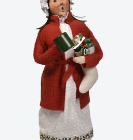 Byer's Choice Woman w/Stocking