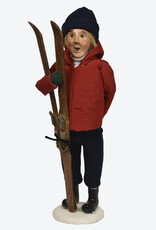 Byer's Choice Skiing Man