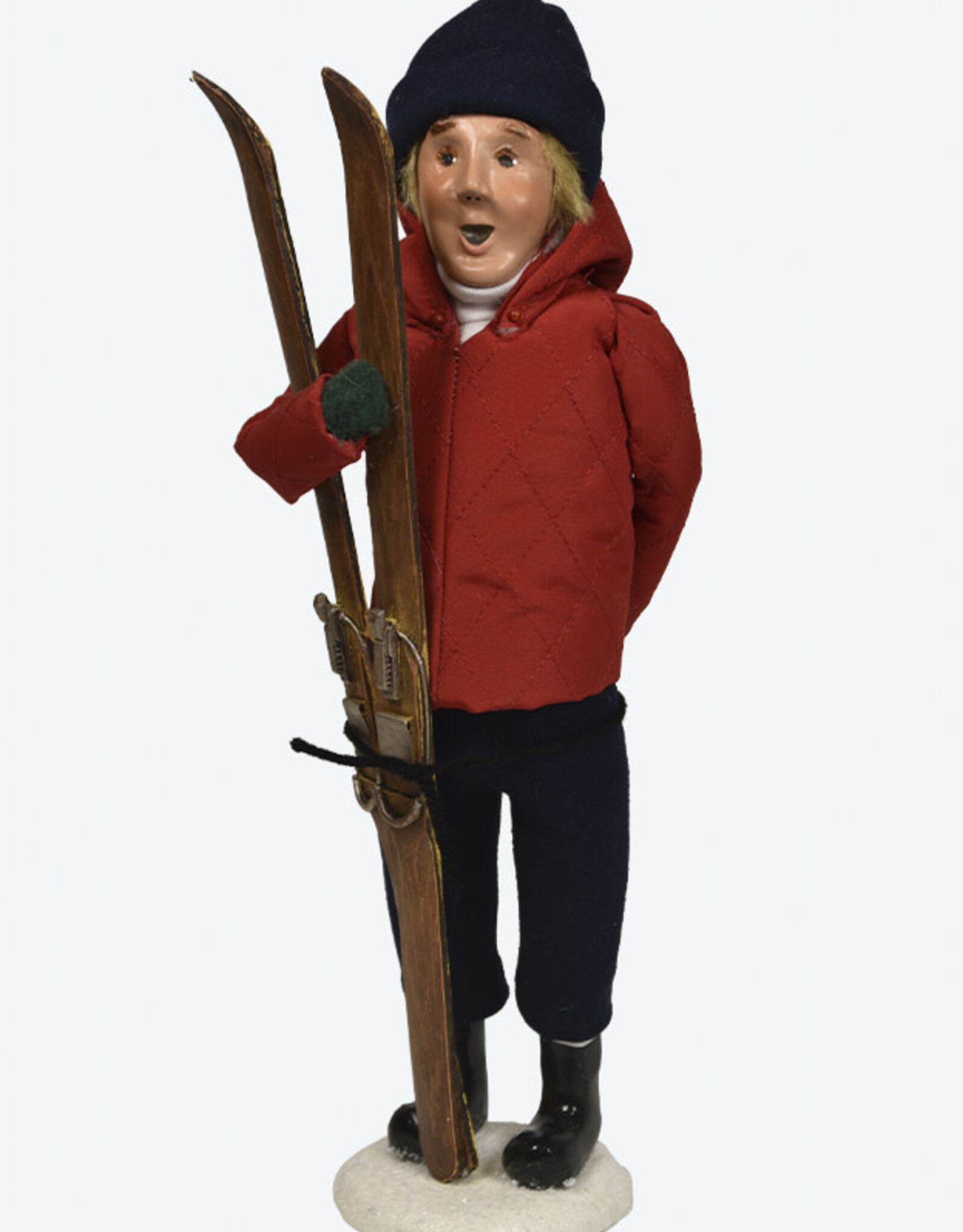 Byer's Choice Skiing Man