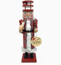 Santa's Workshop Cat Lover 14" Nutcracker