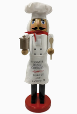 Santa's Workshop Today's Menu Choices 14" Nutcracker