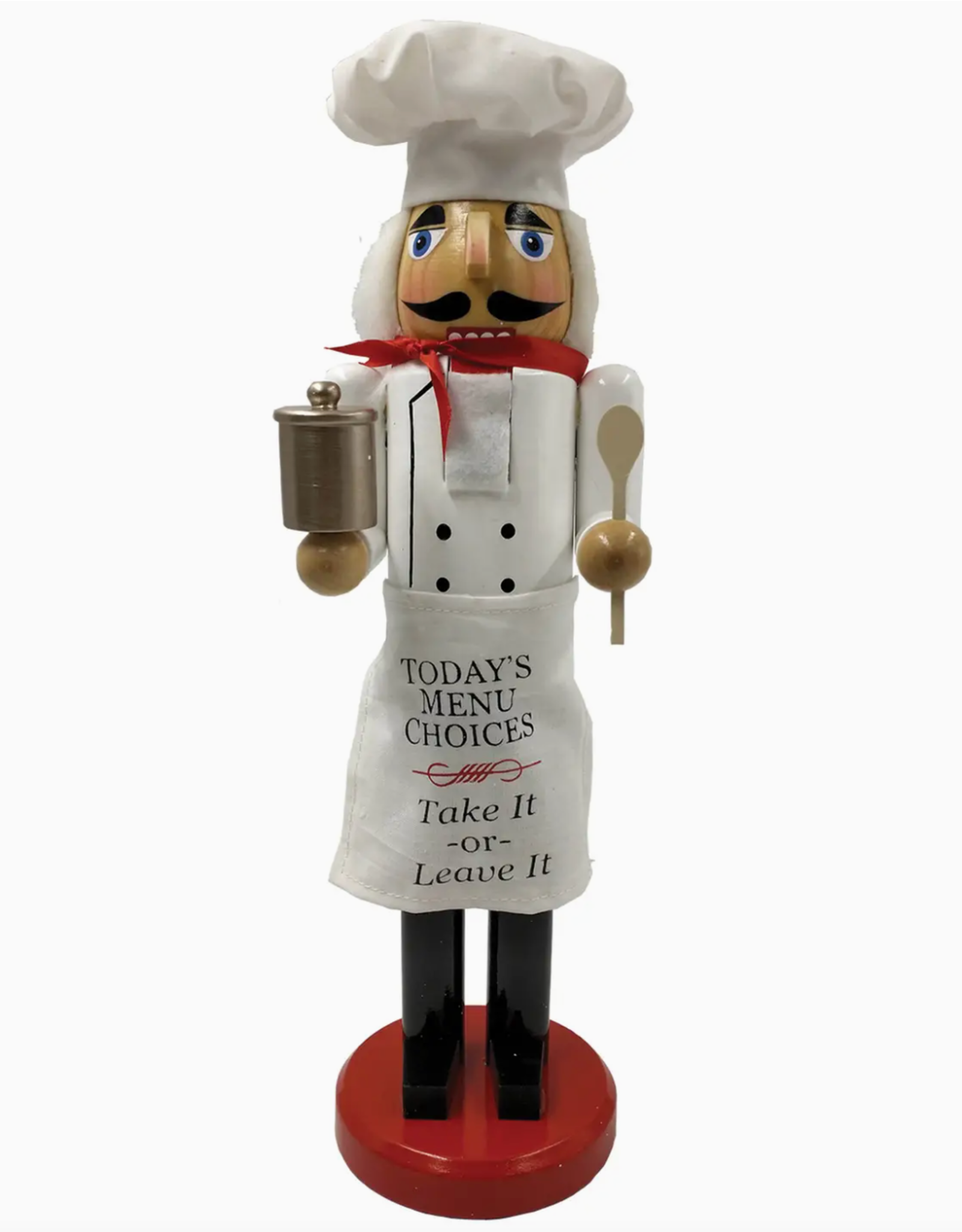 Santa's Workshop Today's Menu Choices 14" Nutcracker