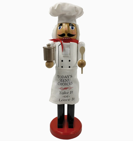 Santa's Workshop Today's Menu Choices 14" Nutcracker