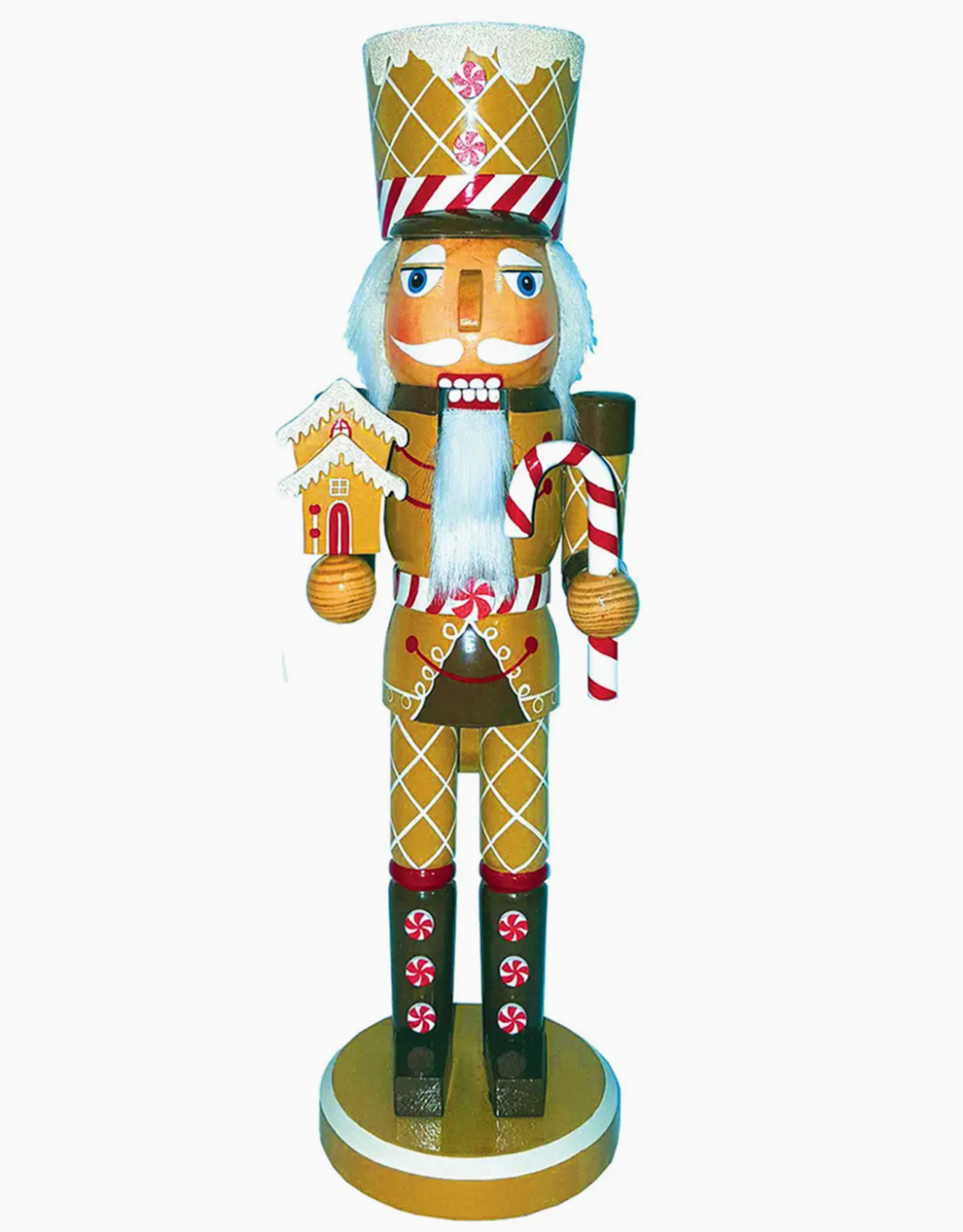 Santa's Workshop Gingerbread Soldier 14" Nutcracker