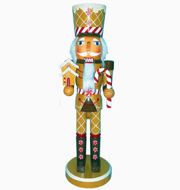 Santa's Workshop Gingerbread Soldier 14" Nutcracker
