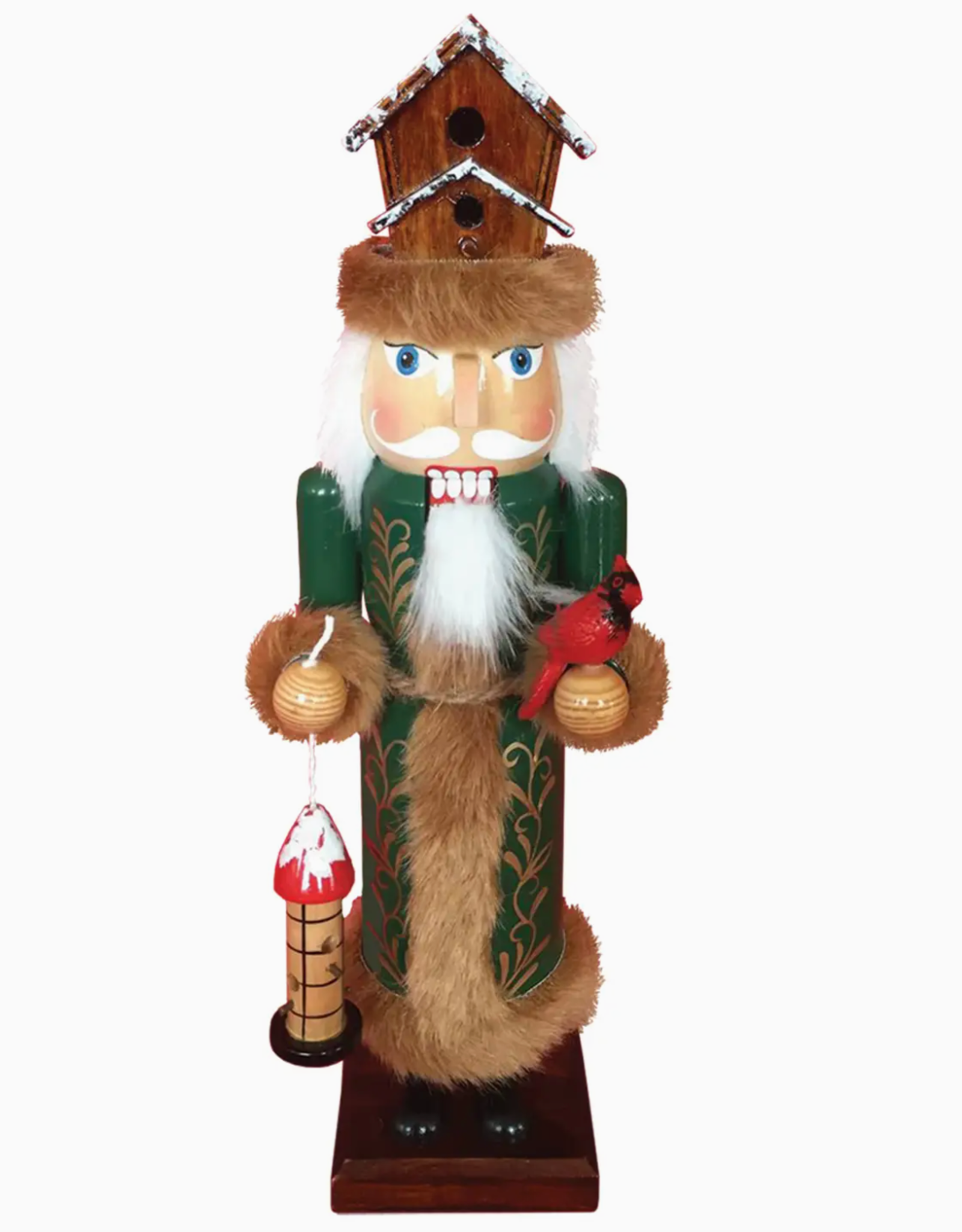 Santa's Workshop Birdhouse 14" Nutcracker
