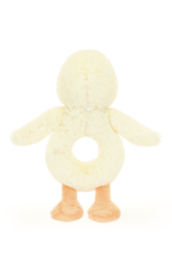 Jelly Cat Bashful Duckling Ring Rattle