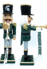 Santa's Workshop Michigan State Bugler 14" Nutcracker