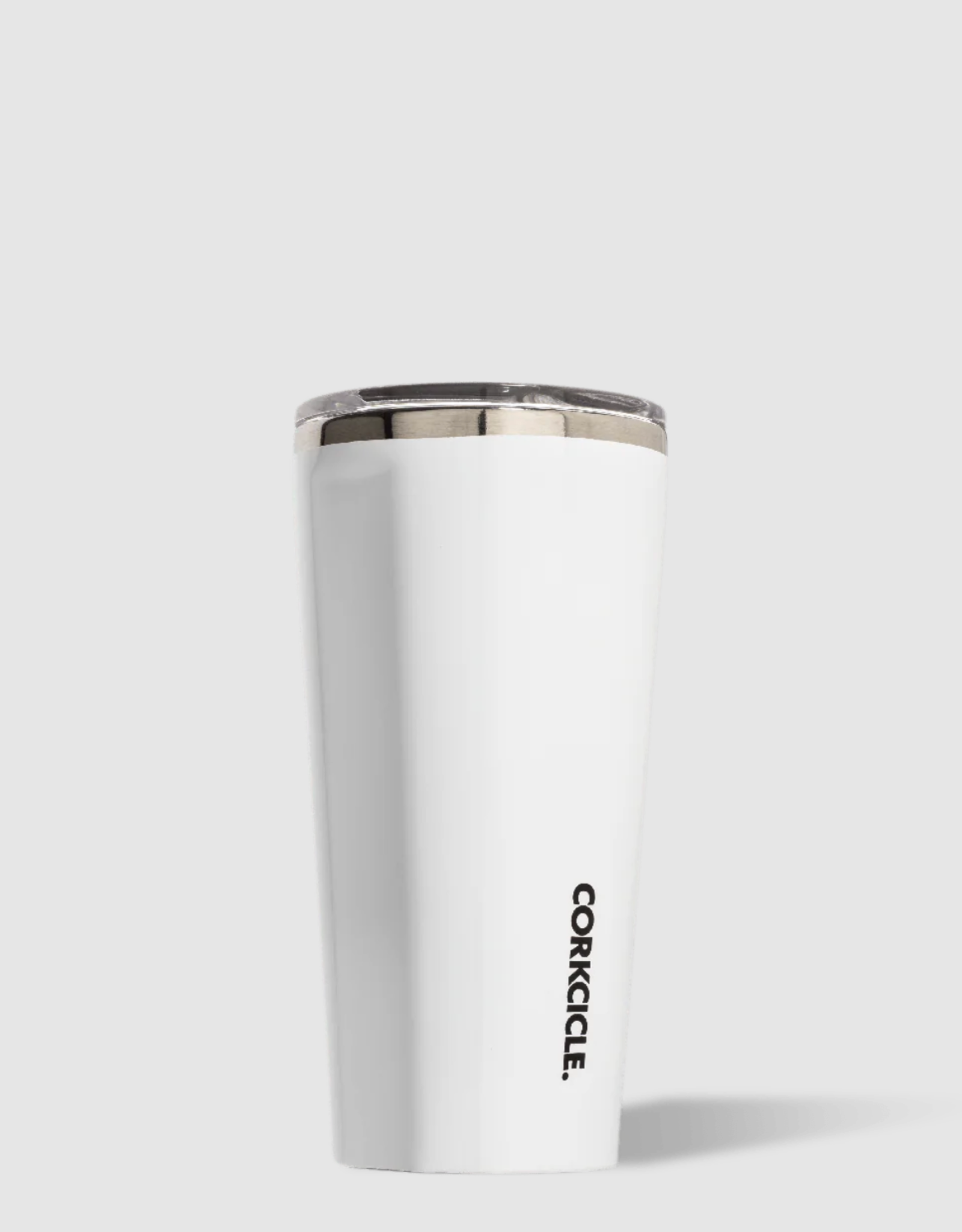 Corkcicle 16oz Tumbler  Gloss White