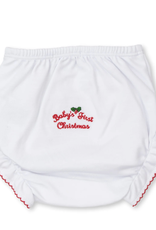 Kissy Kissy Diaper Cover First Christmas