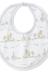 Kissy Kissy Bib Premier Noahs Ark Blue
