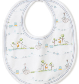 Kissy Kissy Bib Premier Noahs Ark Blue