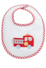 Three Marthas Basic Bib Fire Truck