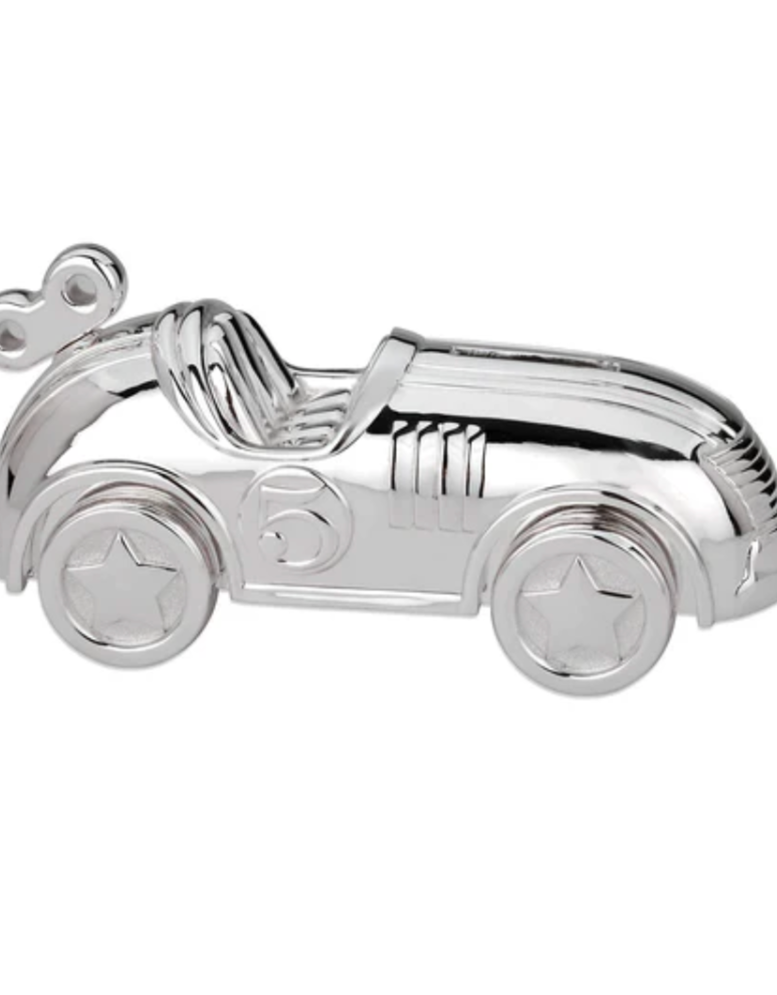 Reed & Barton Race Car Bank