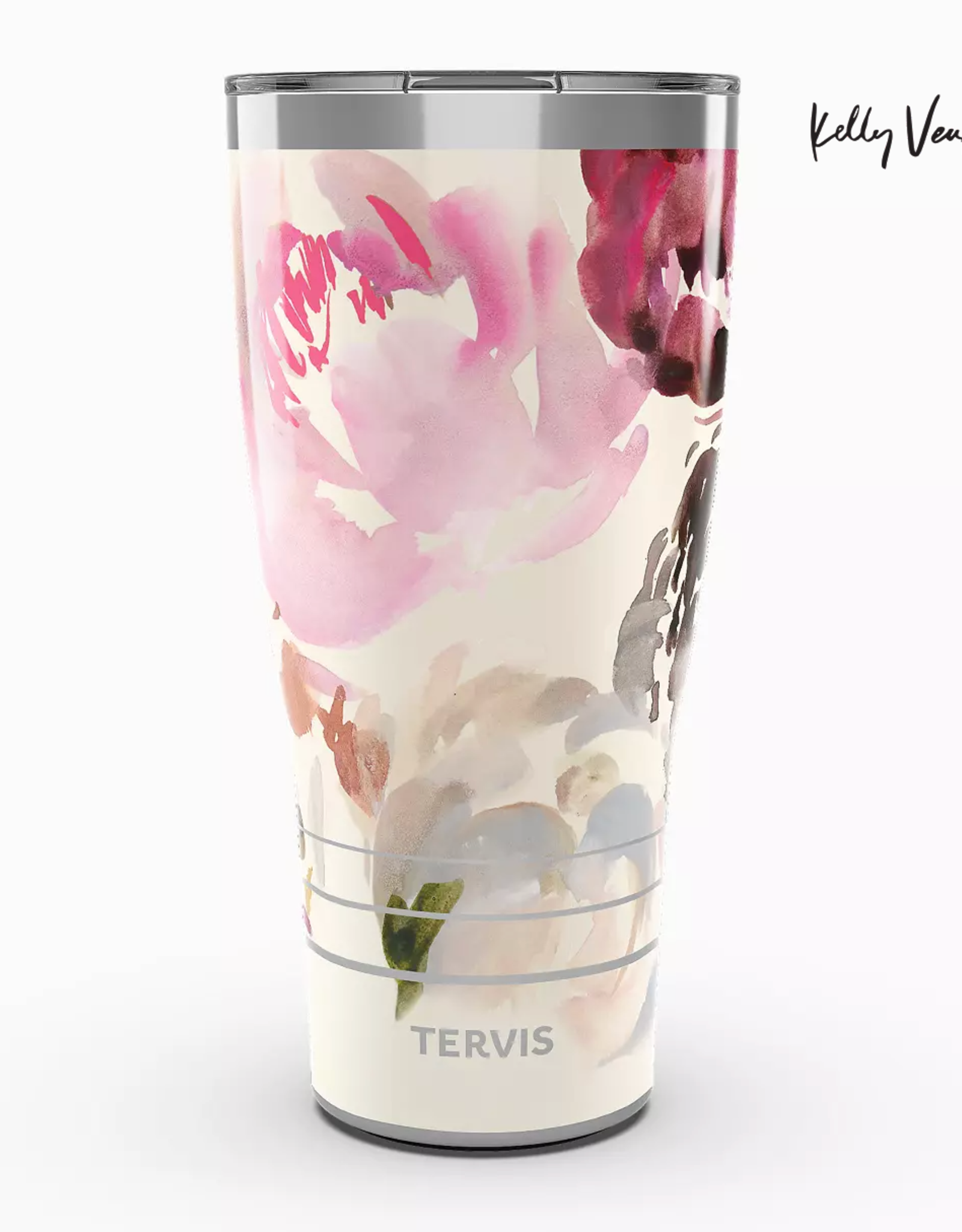 Tervis Tumbler 30oz Kelly Ventura Posy Stainless