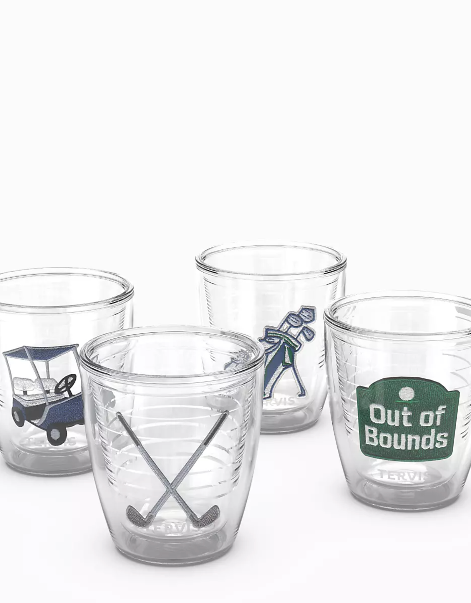 Tervis Tumbler Set 4-12oz The Links Golf